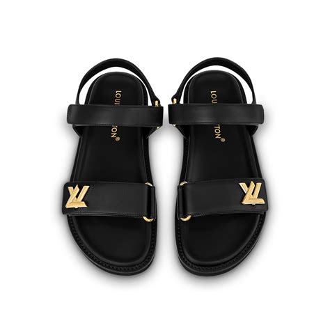 lv sandals|louis vuitton sunshine sandals.